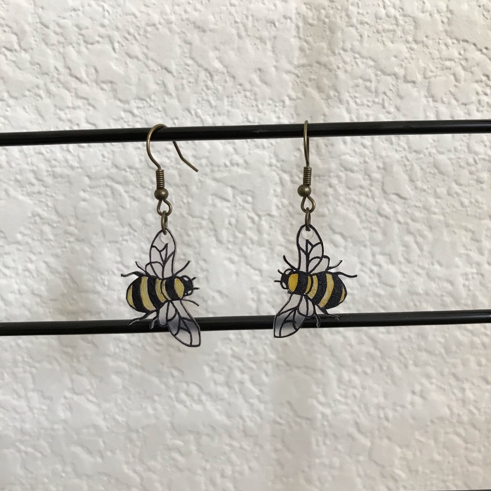 Bumblebee Earrings 🐝✨